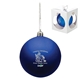 a blue shatter resistant ornament
