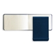 aerial view a royal blue tucson ivory lined flip notebook, image 1 of 2
