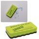 a lime green custom promotional magnetic dry eraser