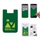a green cell phone card holder w / packaging