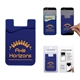 a blue cell phone card holder w / packaging