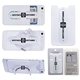 a white 3- in -1 cell phone card holder w / packaging