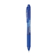 a blue/blue ink pentel energel - x retractable roller gel ink pen (medium)