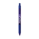 a blue/blue ink pentel energel - x retractable liquid gel pen (bold)