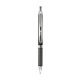 a black pentel energel alloy premium retractable liquid gel pen