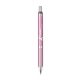 a pink pentel energel alloy premium retractable liquid gel pen
