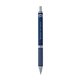 a blue pentel energel alloy premium retractable liquid gel pen