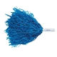 a blue rally pom poms
