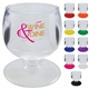 12oz Short Stem Plastic Wine Goblet