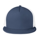 aerial view a new navy district (r) flat bill snapback trucker cap, image 1 of 3