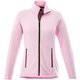 aerial view a pink zircon (326) womens rixford full zip microfleece jacket, image 1 of 2