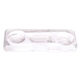 aerial view a clear toothpick flosser 10- piece case, image 1 of 4