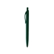 aerial view a forest green sleek write rubberized pen, image 1 of 3
