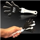 aerial view a black/white/black black white hand clappers, image 1 of 3