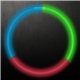 aerial view a red/green/blue red / blue / green glow necklaces, image 1 of 3