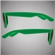 a green premium green classic retro sunglasses
