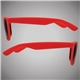 a red premium red classic retro sunglasses