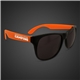 aerial view a orange orange neon sunglasses, image 1 of 2