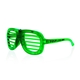 aerial view a green green led slotted glasses, image 1 of 3