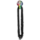 aerial view a black black mardi gras beads, image 1 of 2