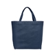 aerial view a navy julian - non - woven shopping tote bag, image 1 of 2