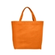 aerial view a orange julian - non - woven shopping tote bag, image 1 of 2