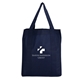 aerial view a navy north park - non - woven shopping tote bag, image 1 of 2
