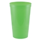 aerial view a neon green touchdown - 22 oz stadium cup, image 1 of 2