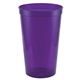 aerial view a translucent purple touchdown - 22 oz stadium cup, image 1 of 2