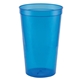 aerial view a translucent blue touchdown - 22 oz stadium cup, image 1 of 2