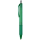 aerial view a green (close to pms 7726) mission translucent pen, image 1 of 2