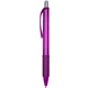 aerial view a purple (close to pms 267) mission translucent pen, image 1 of 2