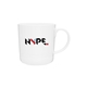 Endor Natural Ceramic Coffee Mug - 14 oz - White