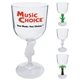 14 oz Novelty Stem Plastic Wine Goblet