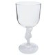 14 oz Novelty Stem Plastic Wine Goblet