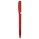 aerial view a clear red classic collection pivo(r) clear chrome pen, image 1 of 2