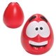 aerial view a red happy face slo - release serenity squishy(tm), image 1 of 2