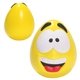 aerial view a yellow happy face slo - release serenity squishy(tm), image 1 of 2