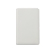 aerial view a white ravenswood slim phone charger power bank 2500mah, image 1 of 4