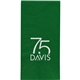 aerial view a green 355u dinner napkin - (color), image 1 of 7
