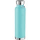 aerial view a mint green thor copper vacuum insulated 22 oz water bottle, image 1 of 3
