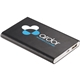 aerial view a black ul listed abruzzo 4, 000 mah power bank, image 1 of 4