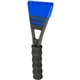 aerial view a blue comfort grip ice scraper, image 1 of 2