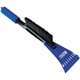 a blue multi - function ice scraper