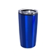 aerial view a blue 20 oz. sovereign insulated tumbler, image 1 of 2