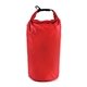 aerial view a red keepdry waterproof bag, image 1 of 2