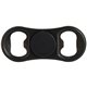 a black fidget spinner bottle opener