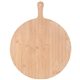 15- Inch Round Bamboo Pizza Cutting Board