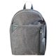 Heatered Grey 15 Laptop Backpack