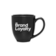 15 oz Bistro Mug - Cobalt Blue - Glossy Black